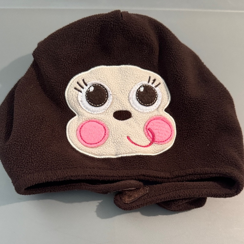 Jumping Beans Brown Monkey Hat for Kids